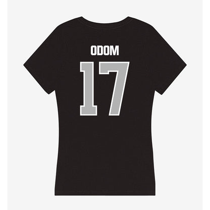 Troy - NCAA Football : Marlin Odom - Women's V-Neck T-Shirt-1