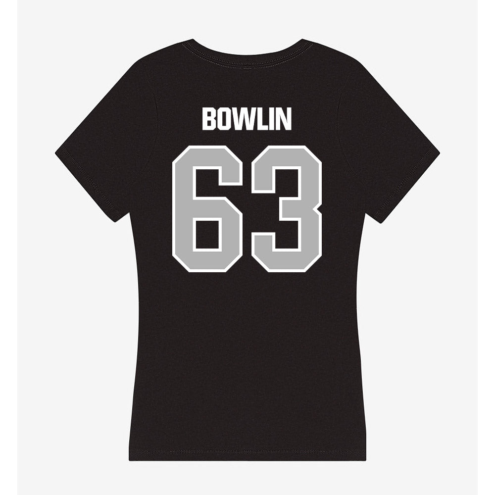 Troy - NCAA Football : Gavin Bowlin - Women's V-Neck T-Shirt-1