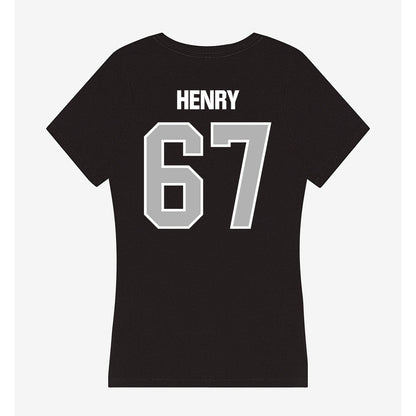 Troy - NCAA Football : Matthew Henry - Women's V-Neck T-Shirt-1
