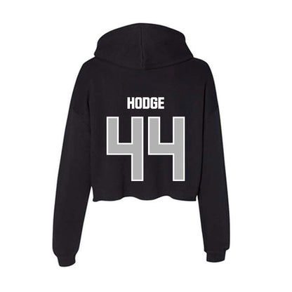 Troy - NCAA Football : Luke Hodge - Women's Crop Fleece Hoodie-1