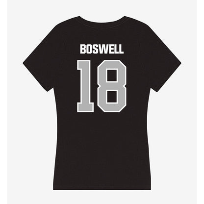 Troy - NCAA Softball : Makaley Boswell - Women's V-Neck T-Shirt-1