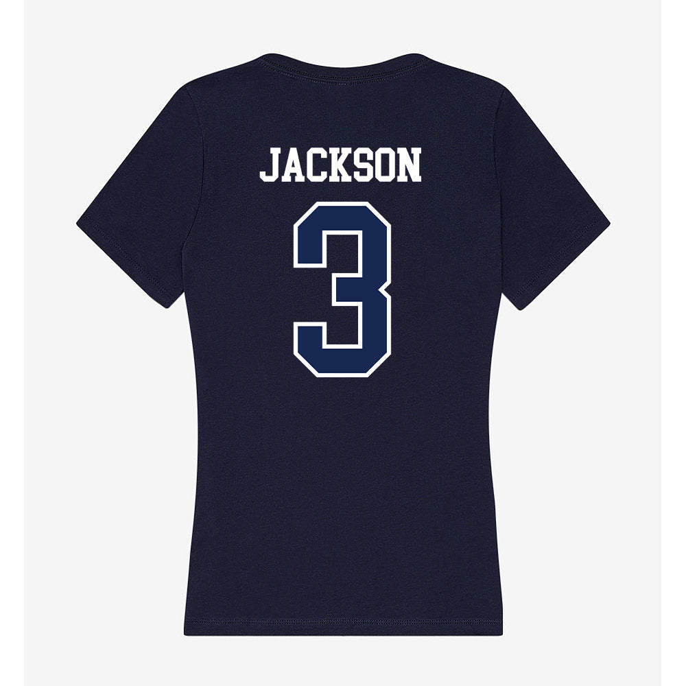 CBU - NCAA Men's Basketball : Jayden Jackson - Women's V-Neck T-Shirt-1