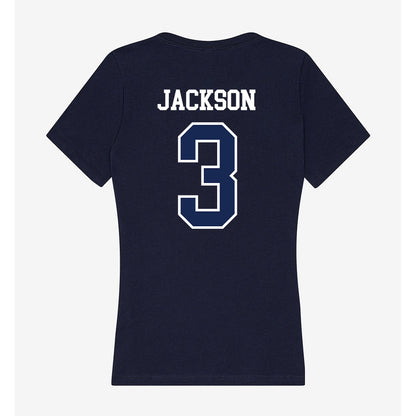 CBU - NCAA Men's Basketball : Jayden Jackson - Women's V-Neck T-Shirt-1