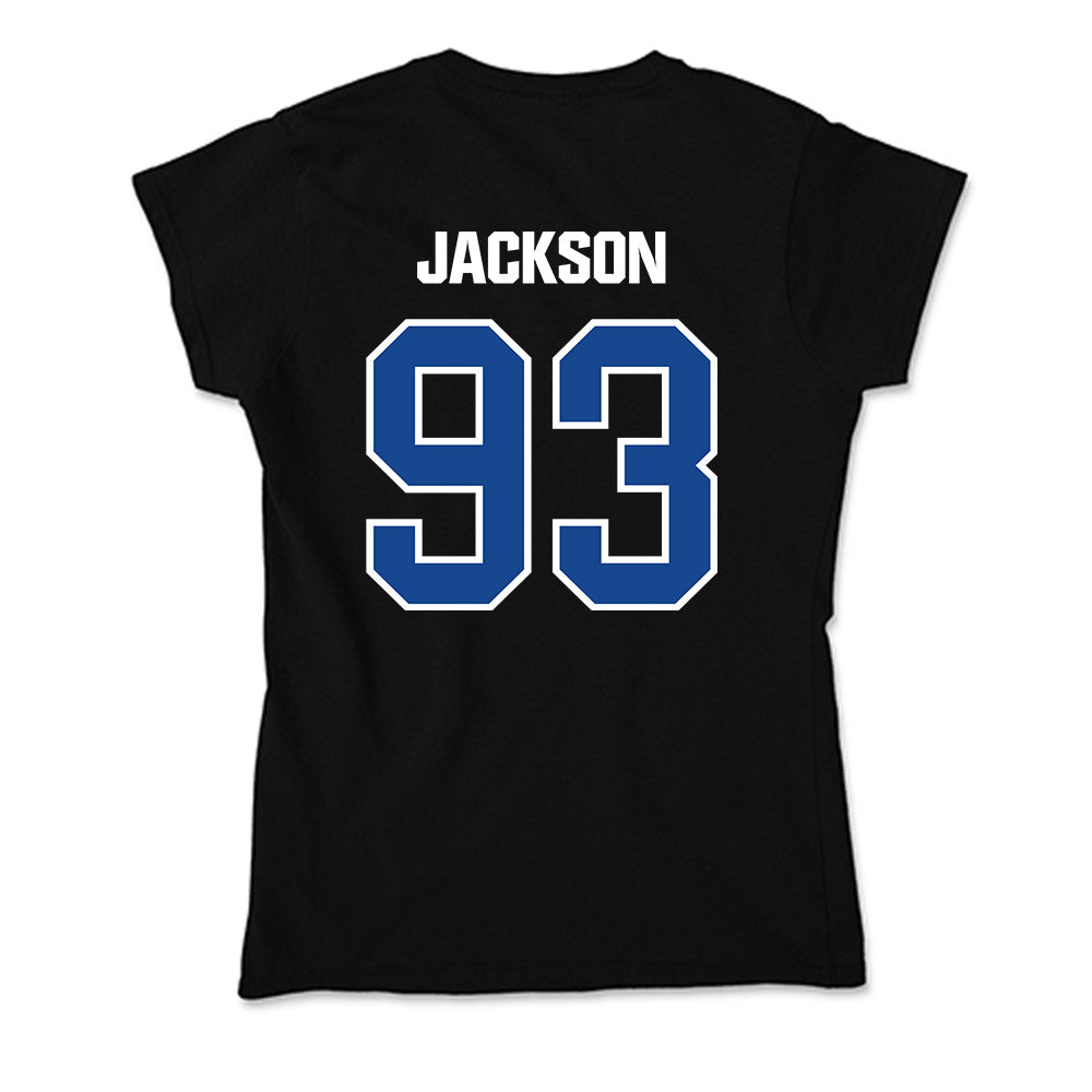 Grand Valley - NCAA Football : Ronald Jackson - Soft Style Women’s T-Shirt-1