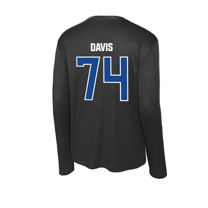 Grand Valley - NCAA Football : Jordan Davis - Activewear Long Sleeve T-Shirt-1