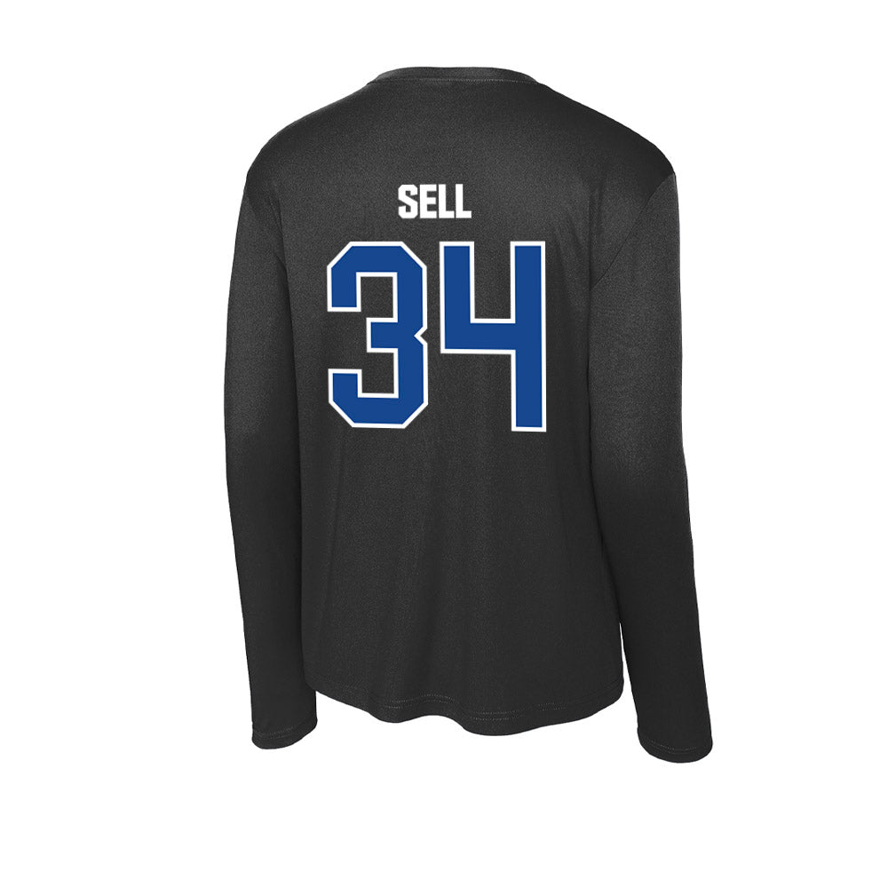 Grand Valley - NCAA Football : Keegan Sell - Activewear Long Sleeve T-Shirt-1