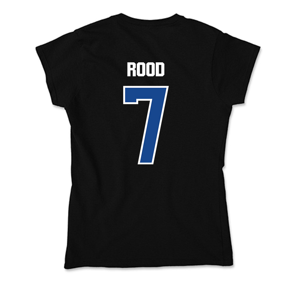 Grand Valley - NCAA Football : Derek Rood - Soft Style Women’s T-Shirt-1