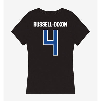 Grand Valley - NCAA Football : Kellen Russell-Dixon - Women's V-Neck T-Shirt-1