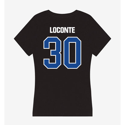 Grand Valley - NCAA Baseball : Jack LoConte - Women's V-Neck T-Shirt-1