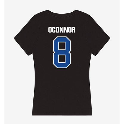 Grand Valley - NCAA Women's Lacrosse : Annelise OConnor - Women's V-Neck T-Shirt-1