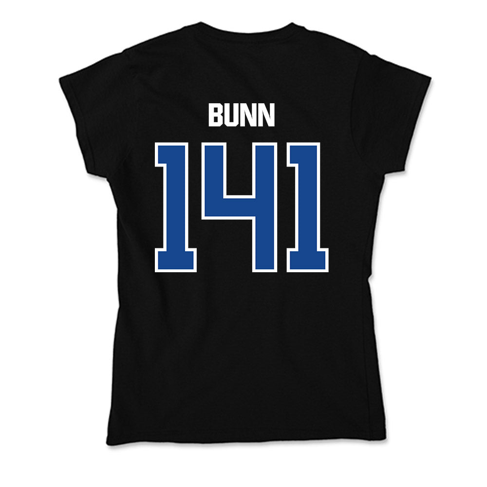 Grand Valley - NCAA Wrestling : Elijah Bunn - Soft Style Women’s T-Shirt-1
