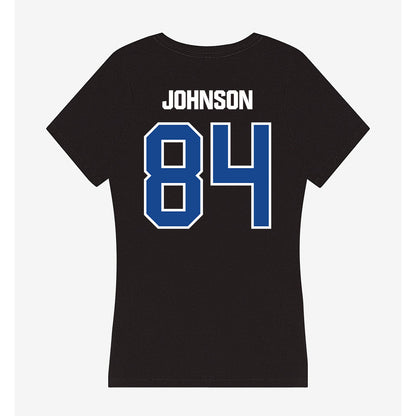 Grand Valley - NCAA Football : Jaylen Johnson - Women's V-Neck T-Shirt-1