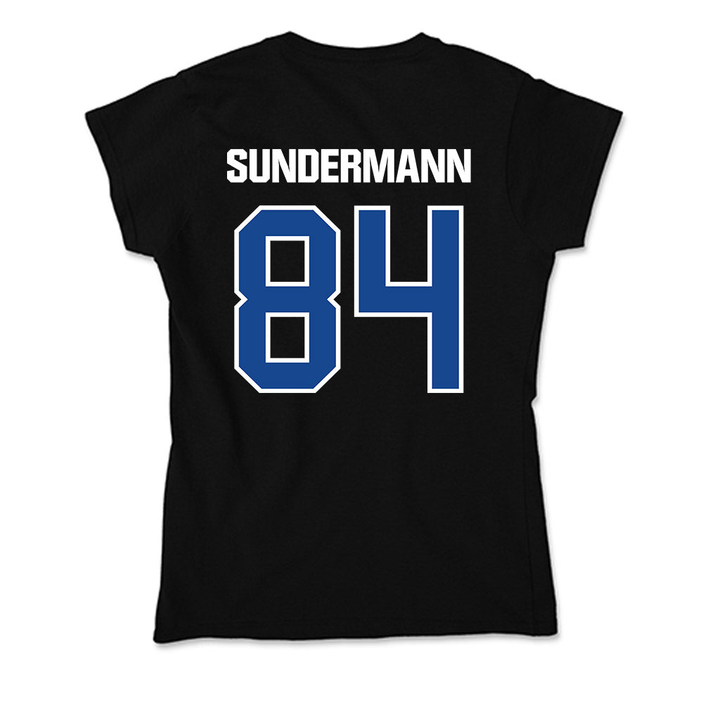Grand Valley - NCAA Football : Evan Sundermann - Soft Style Women’s T-Shirt-1