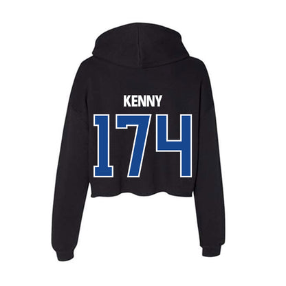 Grand Valley - NCAA Wrestling : Josh Kenny - Women's Crop Fleece Hoodie-1