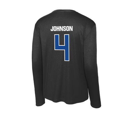 Grand Valley - NCAA Football : Darrell Johnson - Activewear Long Sleeve T-Shirt-1
