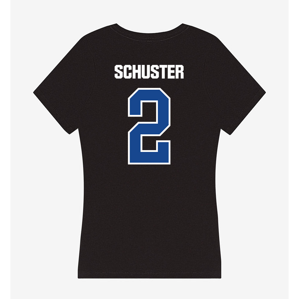 Grand Valley - NCAA Football : Andrew Schuster - Women's V-Neck T-Shirt-1