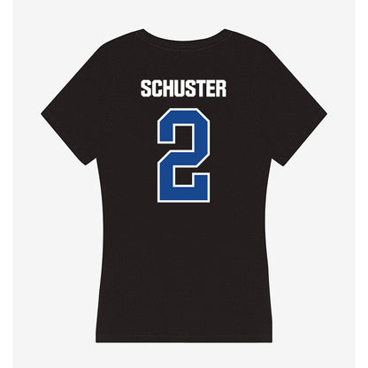 Grand Valley - NCAA Football : Andrew Schuster - Women's V-Neck T-Shirt-1