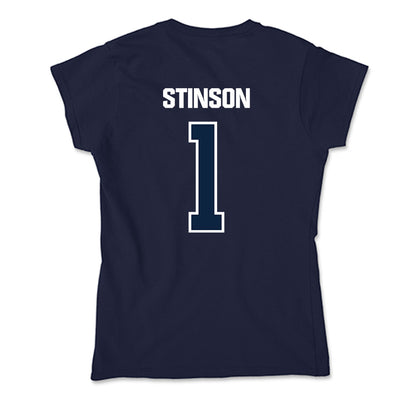 UNF - NCAA Women's Basketball : Jamisyn Stinson - Soft Style Women’s T-Shirt-1