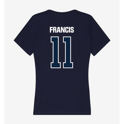 UNF - NCAA Women's Volleyball : Yarimar Francis - Women's V-Neck T-Shirt-1