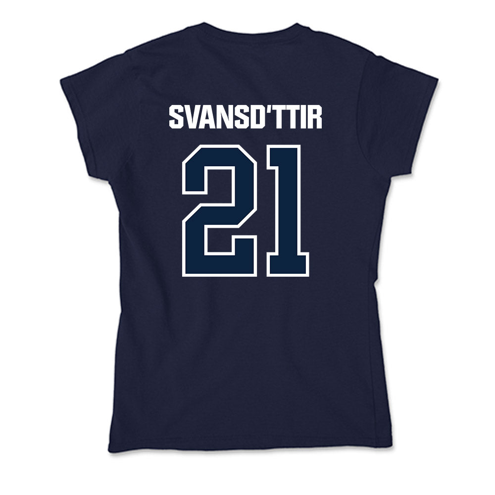 UNF - NCAA Women's Basketball : Agnes Svansd'ttir - Soft Style Women’s T-Shirt-1
