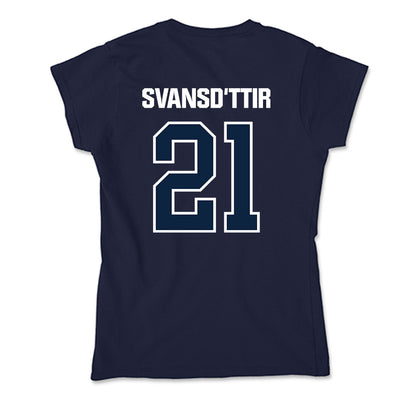 UNF - NCAA Women's Basketball : Agnes Svansd'ttir - Soft Style Women’s T-Shirt-1