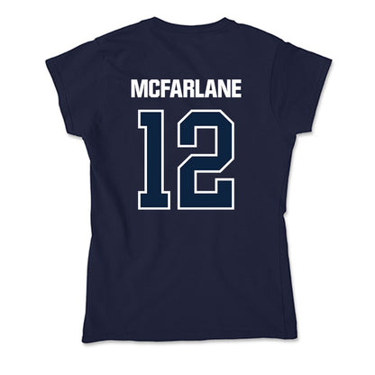 UNF - NCAA Men's Soccer : Michael McFarlane - Soft Style Women’s T-Shirt-1