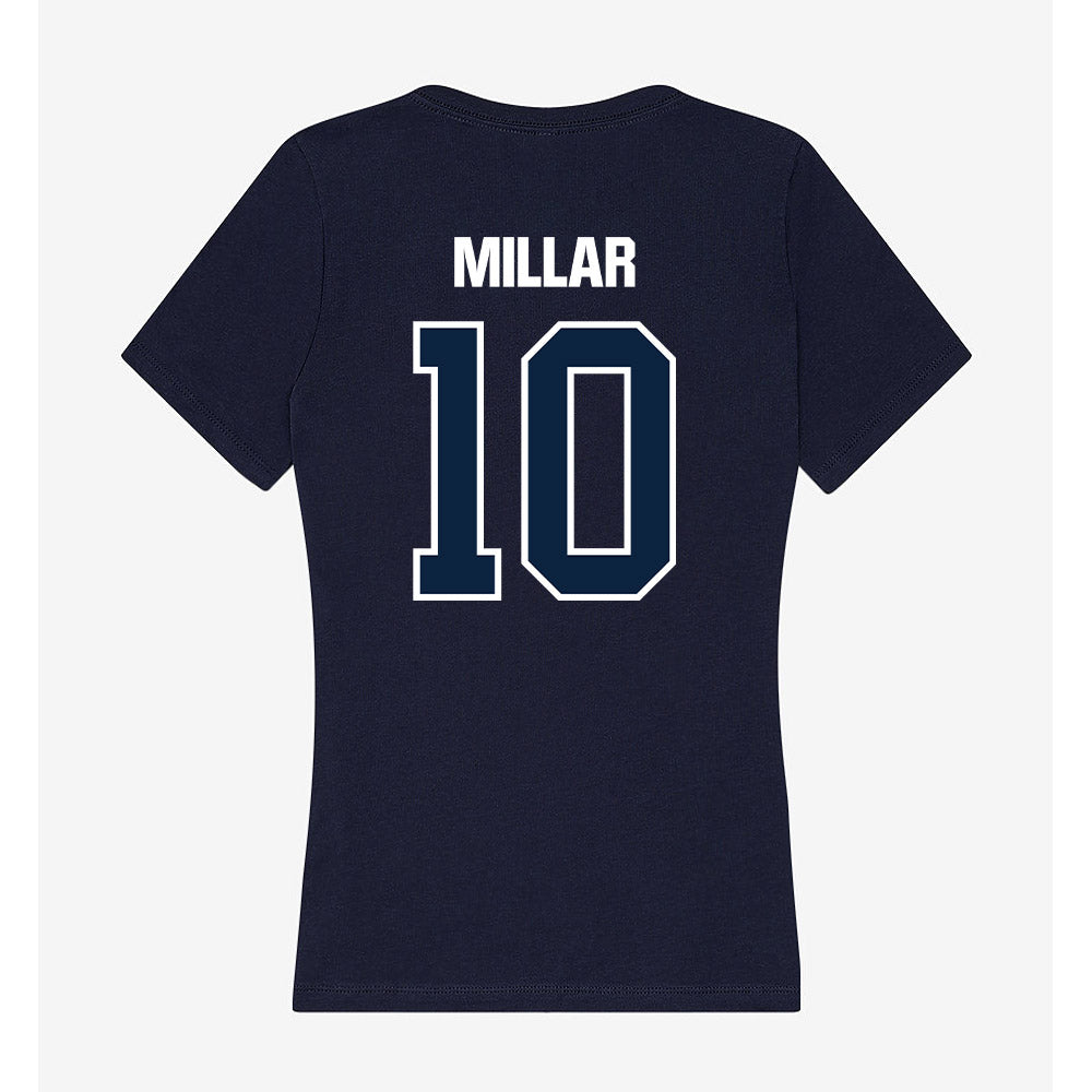 UNF - NCAA Women's Basketball : Maddie Millar - Women's V-Neck T-Shirt-1