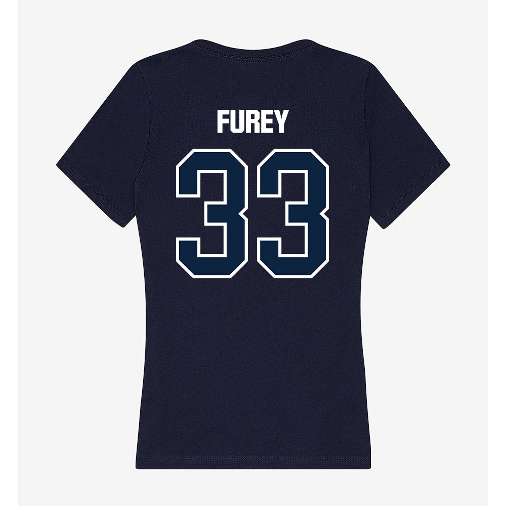 UNF - NCAA Baseball : Ryan Furey - Women's V-Neck T-Shirt-1