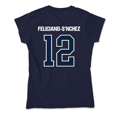 UNF - NCAA Beach Volleyball : Mariana Feliciano-S'nchez - Soft Style Women’s T-Shirt-1