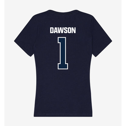 UNF - NCAA Women's Volleyball : Sofia Dawson - Women's V-Neck T-Shirt-1