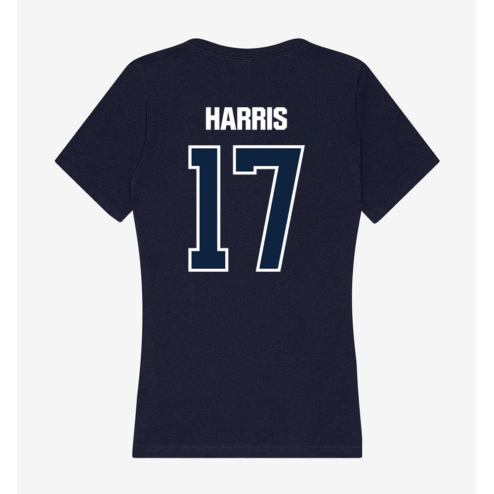 UNF - NCAA Men's Soccer : Jacob Harris - Women's V-Neck T-Shirt-1