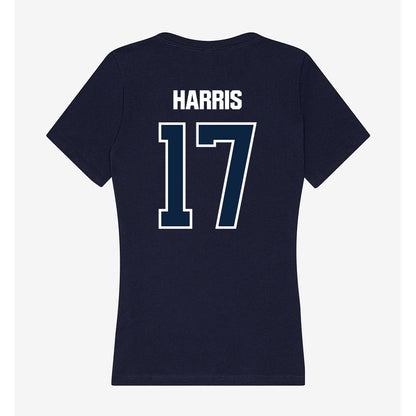 UNF - NCAA Men's Soccer : Jacob Harris - Women's V-Neck T-Shirt-1