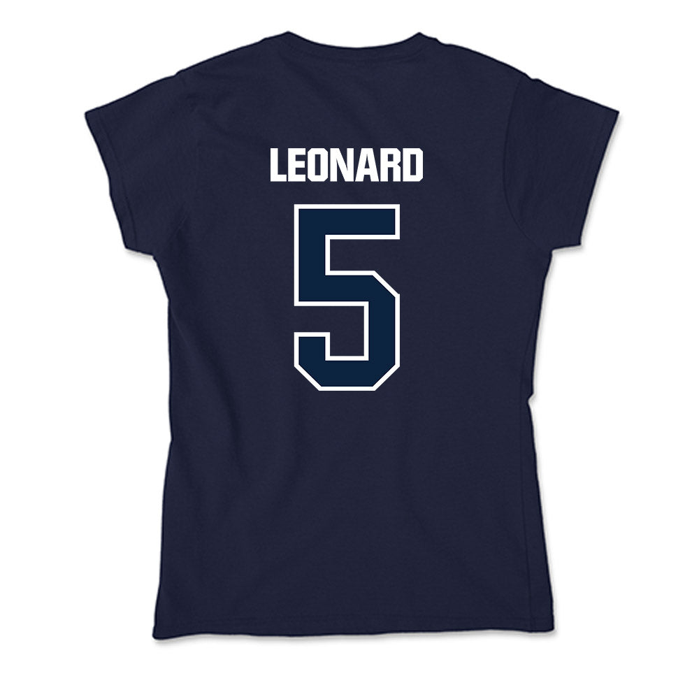 UNF - NCAA Baseball : Cal Leonard - Soft Style Women’s T-Shirt-1
