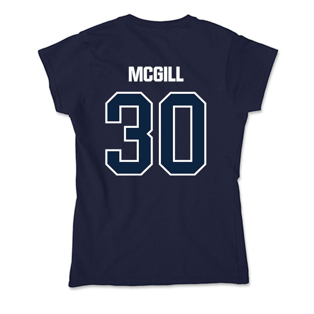 UNF - NCAA Women's Basketball : Dezuray McGill - Soft Style Women’s T-Shirt-1
