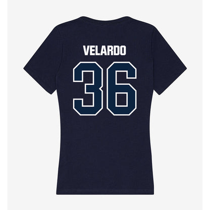 UNF - NCAA Baseball : Ty Velardo - Women's V-Neck T-Shirt-1