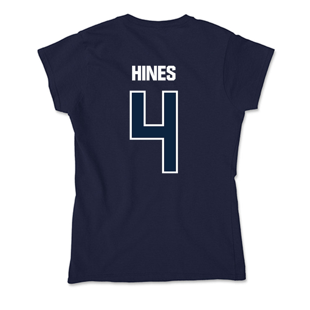 UNF - NCAA Men's Basketball : Devin Hines - Soft Style Women’s T-Shirt-1