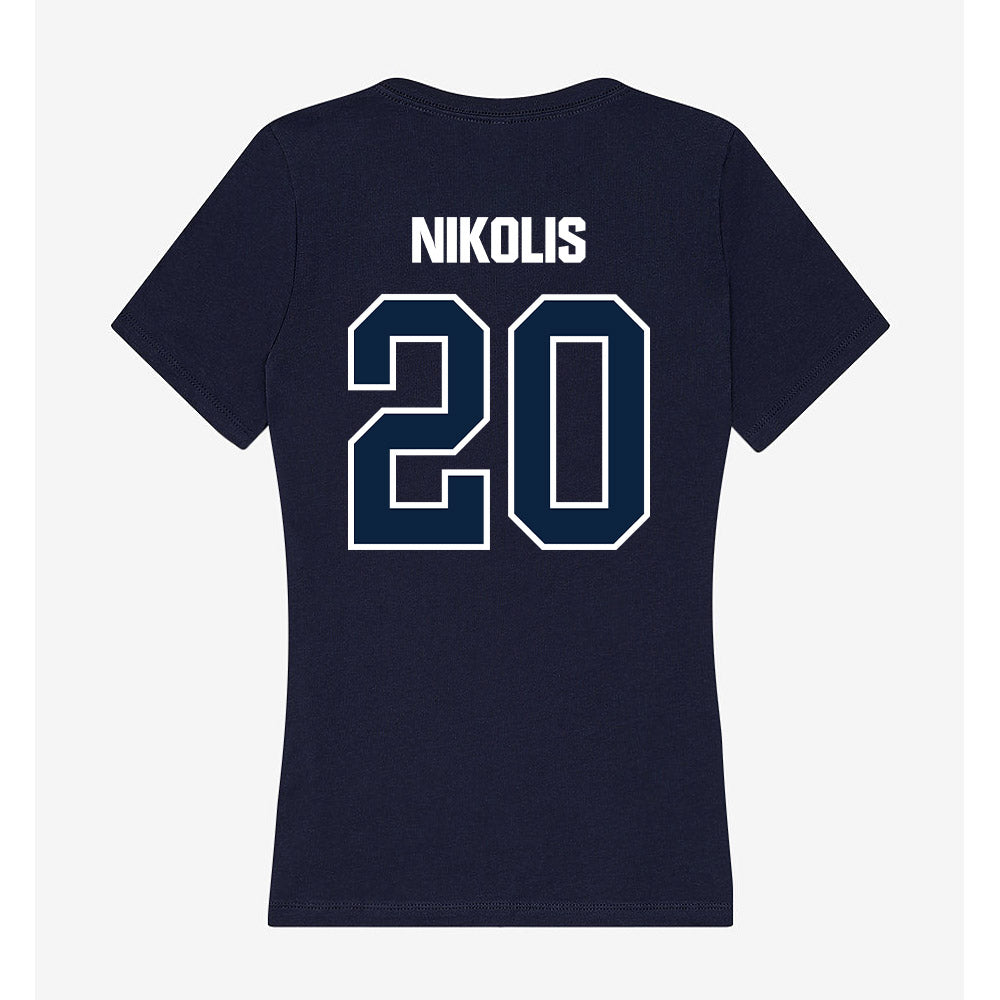 UNF - NCAA Baseball : Trevor Nikolis - Women's V-Neck T-Shirt-1