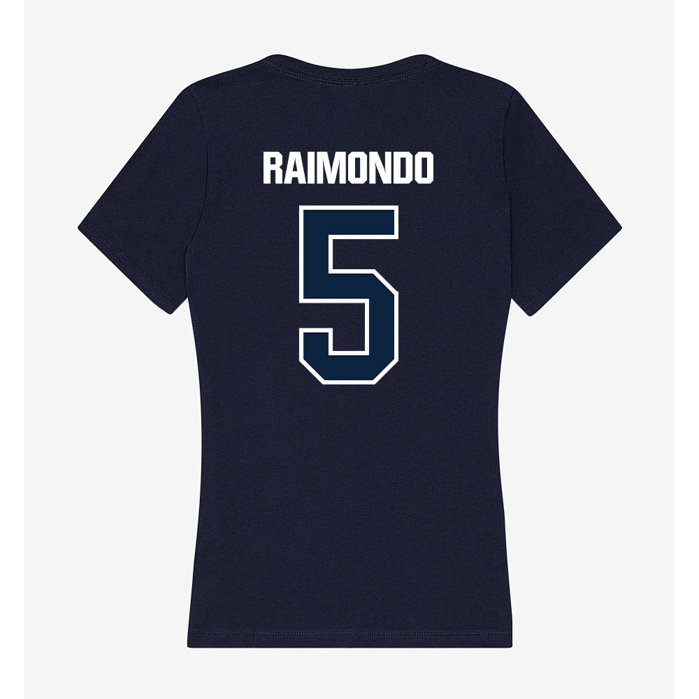 UNF - NCAA Women's Soccer : Avery Raimondo - Women's V-Neck T-Shirt-1