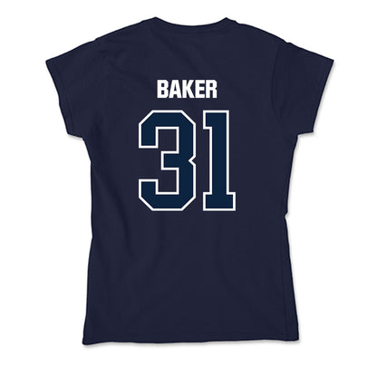 UNF - NCAA Baseball : Brennan Baker - Soft Style Women’s T-Shirt-1