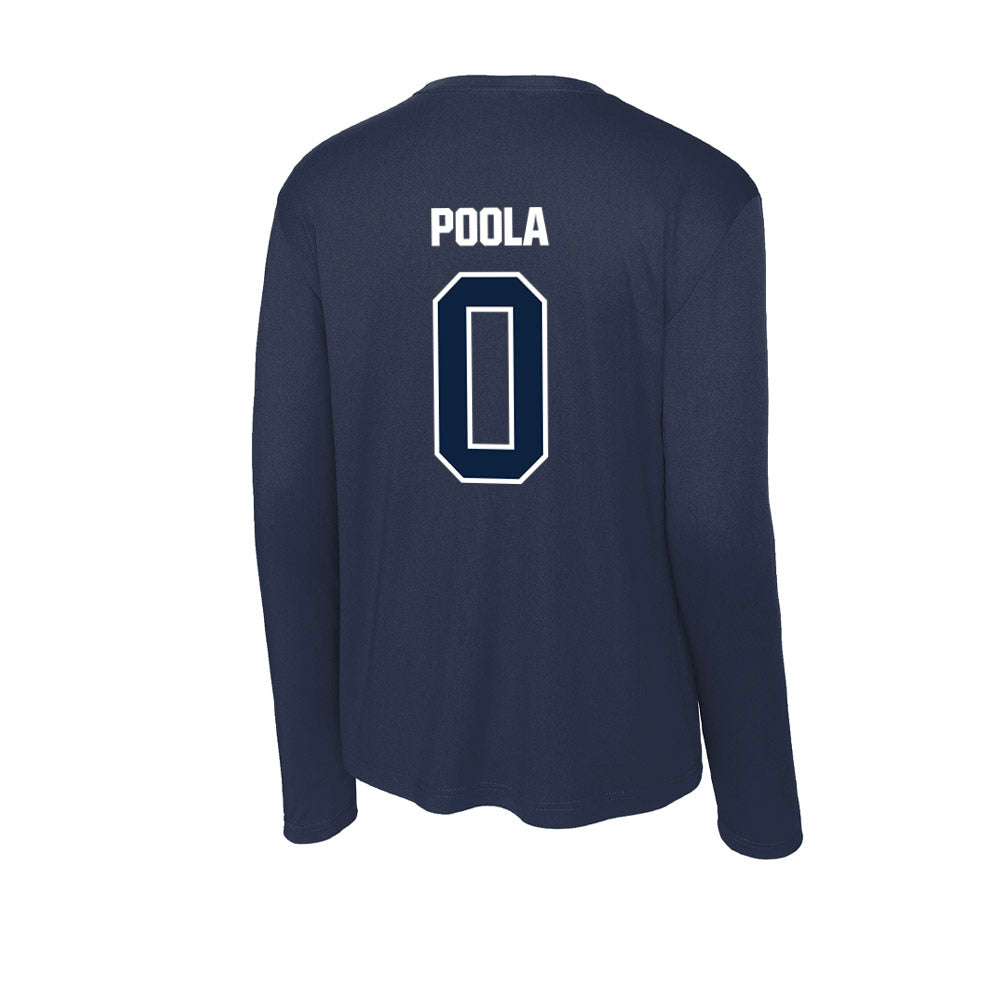 UNF - NCAA Men's Soccer : Akash Poola - Activewear Long Sleeve T-Shirt-1
