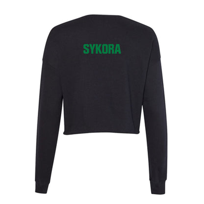 North Texas - NCAA Women's Track & Field : Addison Sykora - Women's Cropped Crew Fleece-1