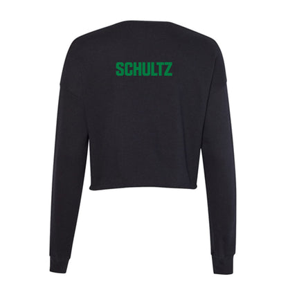 North Texas - NCAA Women's Tennis : Lilly Schultz - Women's Cropped Crew Fleece-1