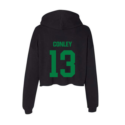 North Texas - NCAA Softball : Madison Conley - Women's Crop Fleece Hoodie-1