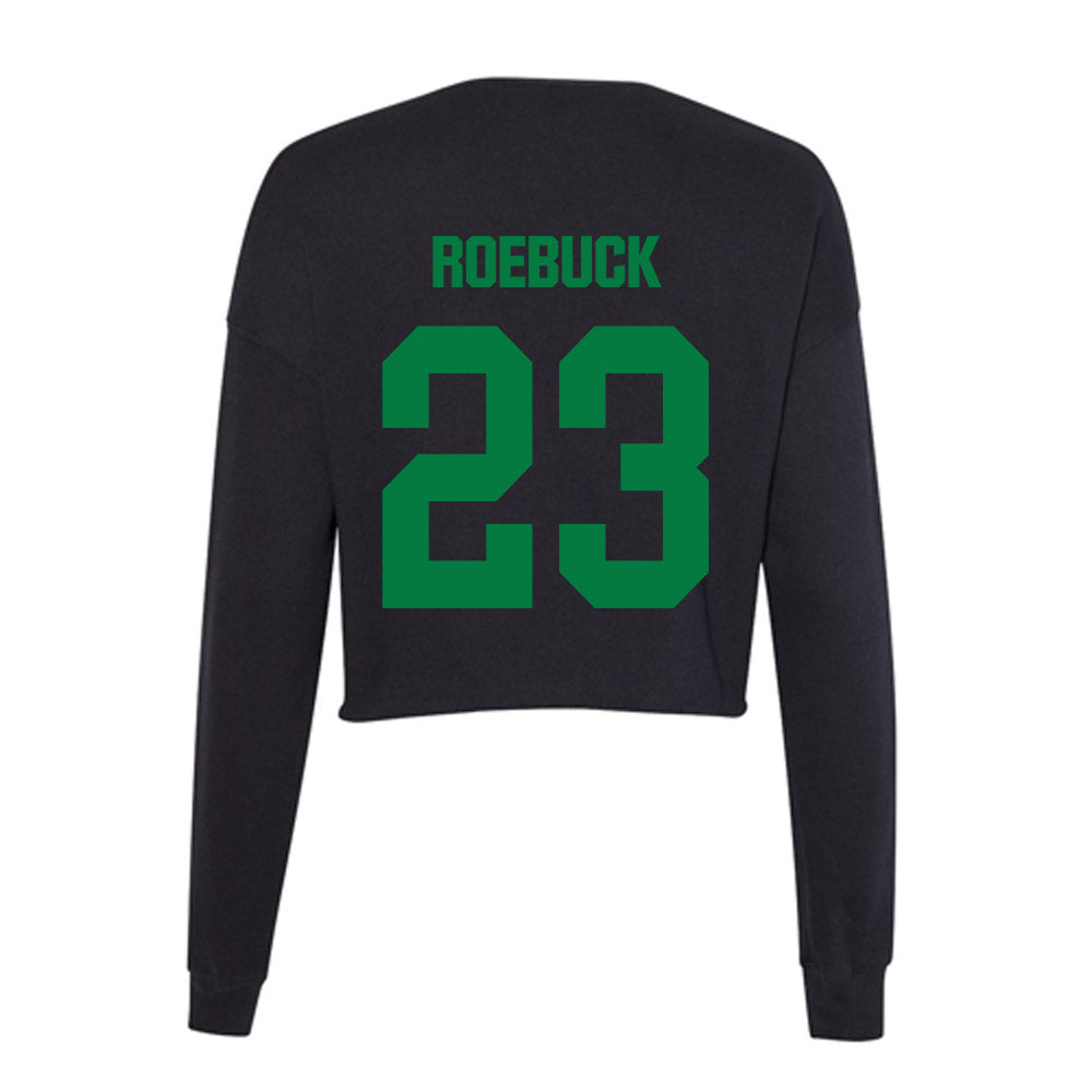 North Texas - NCAA Women's Soccer : Rachel Roebuck - Women's Cropped Crew Fleece-1