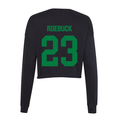 North Texas - NCAA Women's Soccer : Rachel Roebuck - Women's Cropped Crew Fleece-1