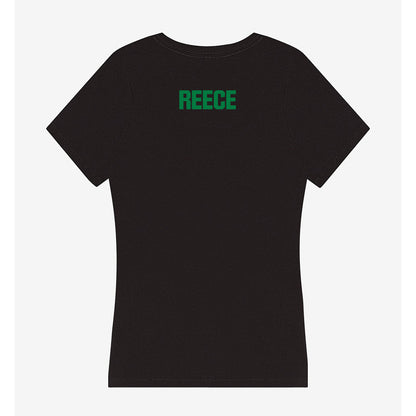 North Texas - NCAA Women's Track & Field : Jasmyn Reece - Women's V-Neck T-Shirt-1