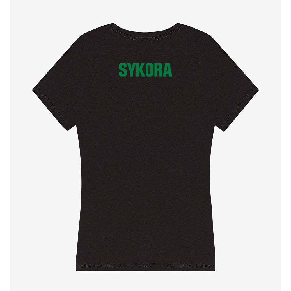 North Texas - NCAA Women's Track & Field : Addison Sykora - Women's V-Neck T-Shirt-1