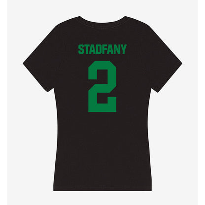 North Texas - NCAA Women's Tennis : Nformi Fanyi Stadfany - Women's V-Neck T-Shirt-1