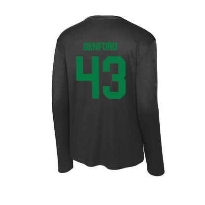 North Texas - NCAA Football : Anthony Benford - Activewear Long Sleeve T-Shirt-1