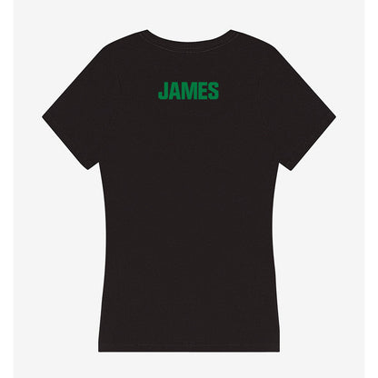 North Texas - NCAA Women's Track & Field : Dionna James - Women's V-Neck T-Shirt-1